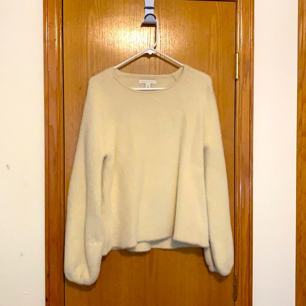 White/cream top by Chelsea and Violet